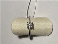 Anello Donna Oro Donna in Oro bianco Diamante DAS12346.S048